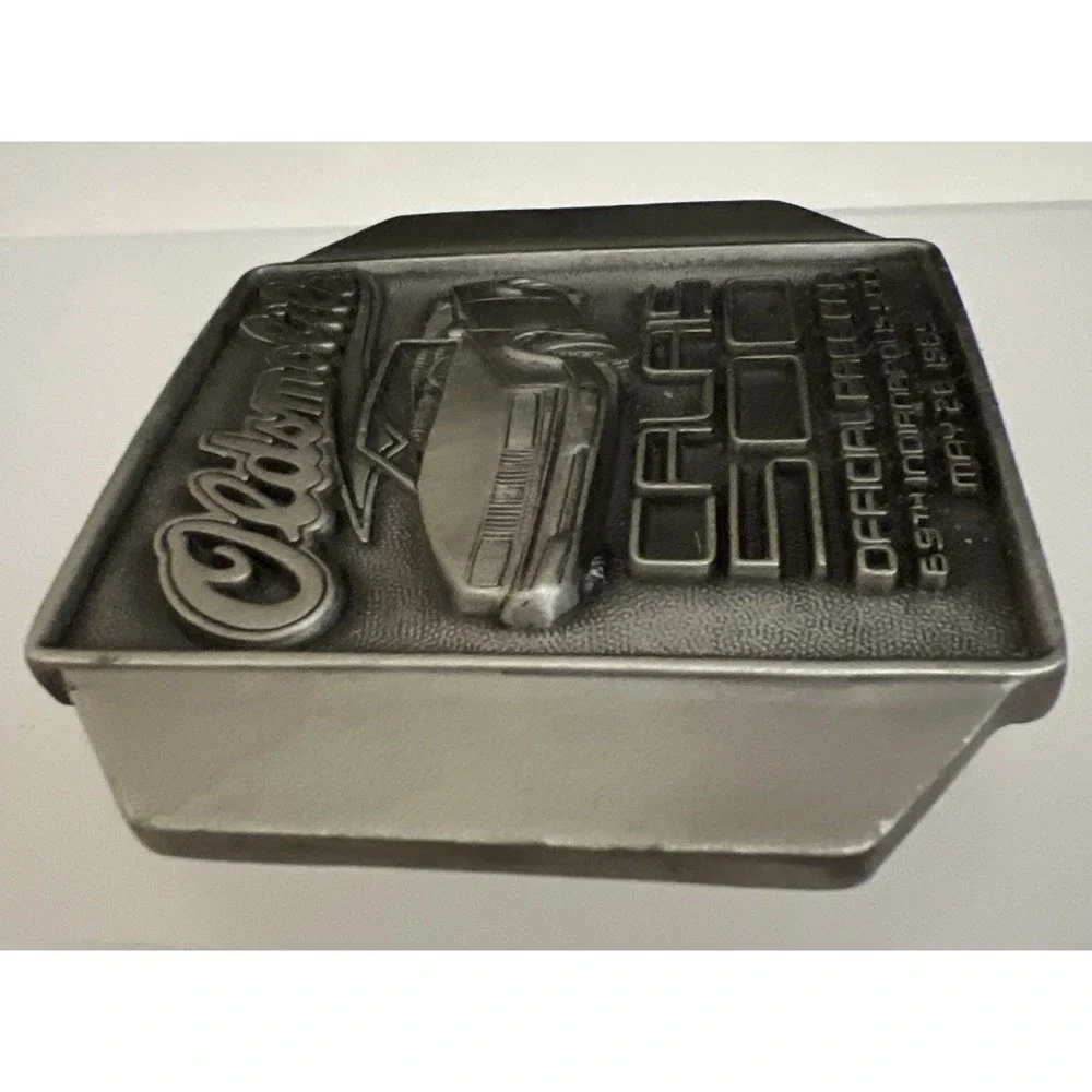 1985 Indy 500 Belt Buckle Oldsmobile Calais # 100‎ of 500